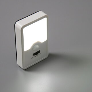LED人感センサーライト電池式壁面光感知屋内自動点灯自動消灯角度調整光センサー