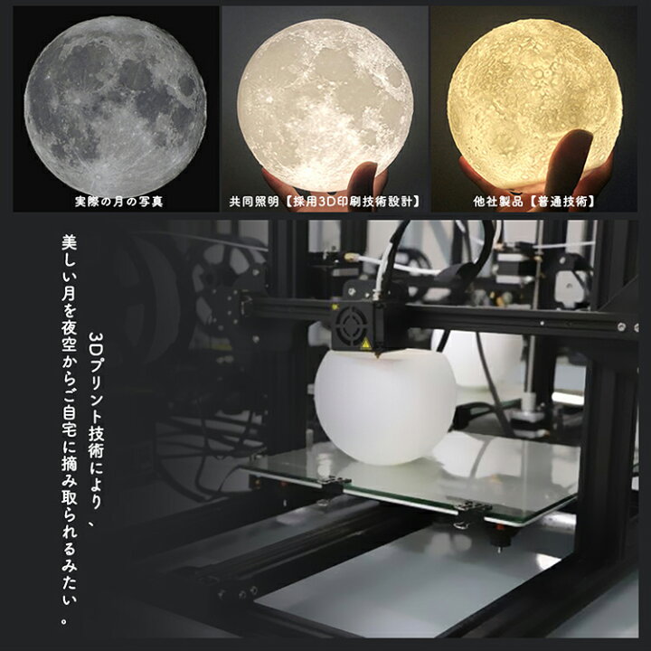 Sale 80 Off 間接照明 月ランプ ナイトライト テーブルライト ベッドライト Usb充電式 タッチ式 インテリア照明 丸型 15cm 寝室 防災対策 停電対策 夜間授乳 フロアライト Terahaku Jp