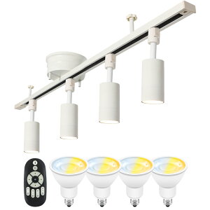 \期間限定P3+5%OFFクーポン/シーリングライト 4灯 50W相当 調光調色 6畳 8畳 天井照明 間接照明 配線ダクトレール スポットライト ライティングレール レールライト リモコン操作 寝室 食卓