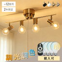 ＼クーポン利用で4290円から／シーリングライト 4灯 照明器具 照明 おしゃれ 調光調色 リモコン付き 北欧 リビング ダ…