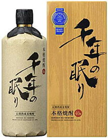 麦焼酎　長期樫樽熟成　千年の眠り　720ml　篠崎