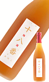 胡麻焼酎仕込み　十八番（おはこ）梅酒　720ml