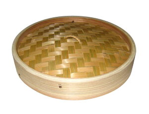 杉 中華セイロ 蓋 24cm ※身別売り※ (EBM25-1)(923-6)