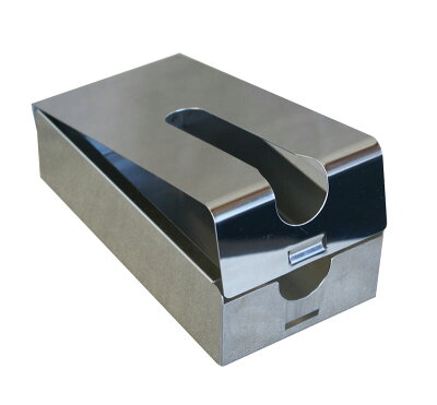 楽天市場 オールステンレス グローブ ケース 18 8ステンレス 紙が持ち込めない食品工場内など 紙粉対策 異物混入対策に最適 Haccp対応 使い捨て手袋用収納ケース Ebm21 1 2255 01 業務用メラミン食器の通販kyoei