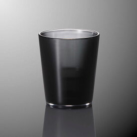 PCT 7オンスタンブラー モノクローム・ブラック(黒) mellinaメリーナ/国際化工　[M840B] 客室備品・ホテル向けアメニティ プラスチックコップ