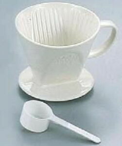 コーヒードリッパー・フィルター 陶器製 Kalita カリタ コーヒードリッパー 101-ロト 1〜2人用 (1-0904-0101)
