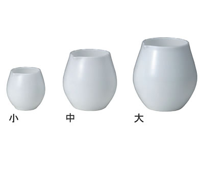 卓上用品 ティー・お茶・紅茶用品 ミルク・シロップ・容器・ポット ガラス製 ガラス　ティファニーミルクピッチャー丸　 小32ml(EBM21-1)(1283-22) | 業務用メラミン食器の通販KYOEI