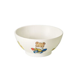 メラミン子供用食器 キドリッコ 飯茶碗 身(ふた廃盤) (108×50mm・260cc) マルケイ［J5KD］ 業務用 プラスチック製 保育園・幼稚園