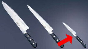 包丁・ナイフ 堺 菊守 サーモン型包丁 ペティサーモン(両刃) 12cm (1-0314-1801)