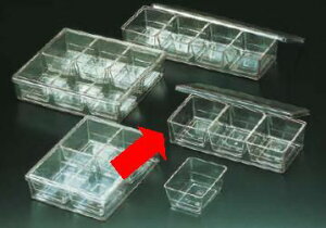 򖡁E ۑeEvX`bN Epi |J[{lCg@XpCXP[X@3(338×162×H74mm)@(1-0221-0101)