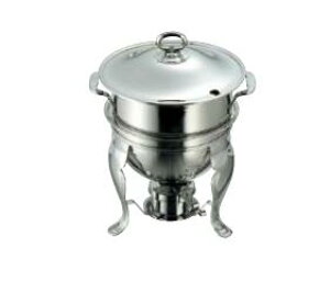 送料無料 ビュッフェ/バイキング用品 UK18-8ステンレス スープウォーマー 8L(EBM25-1)(1187-4)