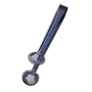 SA 18-0 和 天ぷらトング 紫金 和風ビュッフェ・バイキング・サービストング・和風トング・食器洗浄機OK (1-0492-0601)