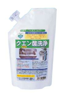 除菌剤・消毒液 電気ポット、食器洗い機のお手入れ、水回りのお掃除に! クエン酸洗浄 500g (1-1339-1401)