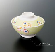 メラミン 彩(いろどり) 飯碗 身 萌葱花紋 (φ118×H53mm・300ml) [G-769EC] スリーライン業務用 食器 割…