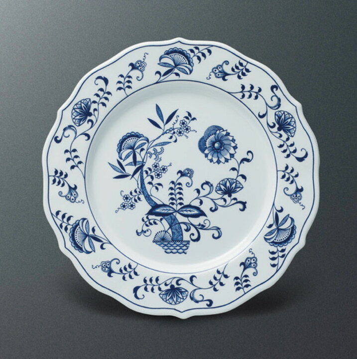 楽天市場】メラミン ブルーロイヤル 23cmミート皿 (φ227×H17mm) [ND 