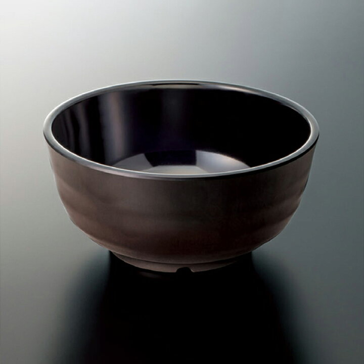 楽天市場】メラミン 16cm丼 溜内黒 (φ160×H75mm・910ml) [M-119TMK 