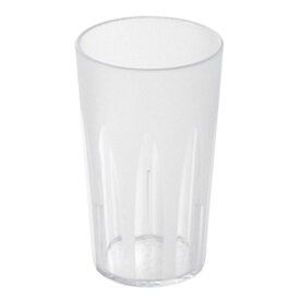 PCT樹脂 キングタンブラー ストレートタイプ 410ml ナチュラル (80φ×H128mm 410ml) エンテック/ENTEC[TR-806N] (EBM25-1)(1538-13)