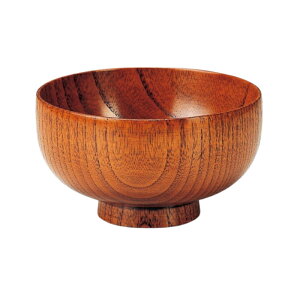 φ120 木製布袋汁椀 摺り漆 33603360(φ117×H67mm・360cc) 福井クラフト