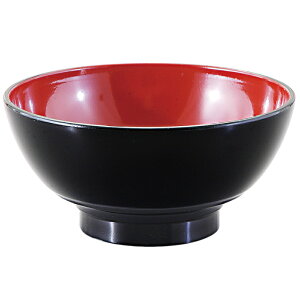 平泉お子様椀 黒(内朱) 45021130 (Φ104×H53mm・200cc) 福井クラフト(7-142-9)