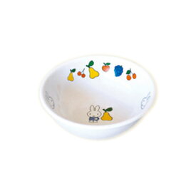 【10点セット】メラミン子供用食器 ミッフィー miffy＆fruits ボール (110×37mm・180cc) 関東プラスチック工業［M-3110FR］ 業務用 保育園・幼稚園