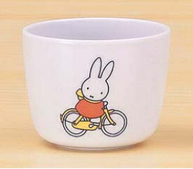 【10点セット】メラミン子供用食器 ミッフィー miffy's bicycle 湯呑 (76×60mm・180cc) 関東プラスチック工業［CM-11C］ 業務用 保育園・幼稚園