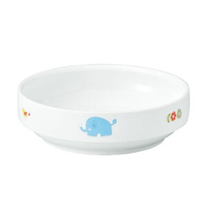 ※5個セット 強化磁器 14.5cm すくいやすい食器【1714-1250】 145X42mm 470cc さふぁり おぎそ 業務用 割れにくい 丈夫 業務用 子ども用 強化磁器製 食器 皿