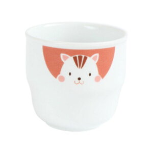 ※5個セット 強化磁器 持ちやすいカップ【1904-1370】 77X71mm 220cc かくれんぼ おぎそ 業務用 割れにくい 丈夫 業務用 子ども用 強化磁器製 食器 皿