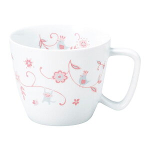 ※5個セット 強化磁器 8.3cmカップ【1956-1310】 83X69mm 220cc サラサ・ピンク おぎそ 業務用 割れにくい 丈夫 業務用 子ども用 強化磁器製 食器 皿