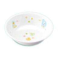 メラミン子供用食器 うみのなかまたち 深皿 (120×35mm・210ml) 三信化工[MS-3231UMI] 保育園・幼稚園給…