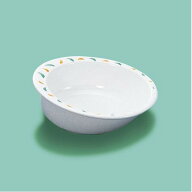 メラミン製自助食器 ユニバーサル 小鉢 ふる里 (133×118×43mm・230cc) 三信化工［MS-41RF］　プラスチ…