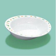 メラミン製自助食器 ユニバーサル 中皿 ふる里(FA) (180×160×37mm・380cc) 三信化工［MS-45RFA］　プラ…
