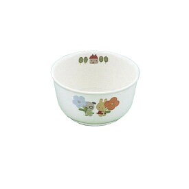 強化磁器製子供用食器 もりのなかよし(パワーセラ) 丸小鉢 (96×50mm・220cc) 三信化工［YB-20MOR］ 業務用 保育園・幼稚園