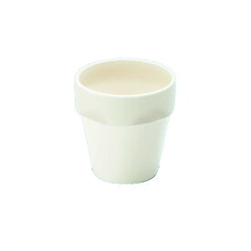 強化磁器製子供用食器 ホワイト(パワーセラ) ミルクカップ (75×77mm・180cc) 三信化工［YC-13W］ 白 無地 業務用・無地/保育園・幼稚園
