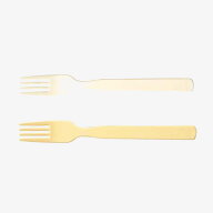 ポリプロ製 フォーク 2色(アイボリー/レモン)(全長179×幅20mm) 信濃化学/shinca[376] 食洗機 食器自動洗…