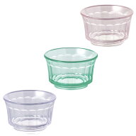 PC製 ゼリーカップ 3色(クリア/グリーン/ピンク)(φ83×H50mm・155ml) クリスタル　信濃化学/shinca[546]…