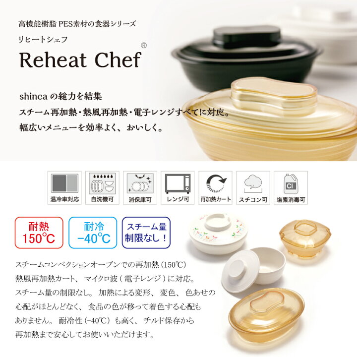 楽天市場】ニュークックチル対応 PES製 丸深皿 小 蓋 パール ドット 