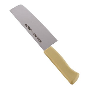 包丁・ナイフ マイルドカット2000 抗菌カラー庖丁 菜切包丁 MCN(両刃) 16cm イエロー(1-0337-0904)