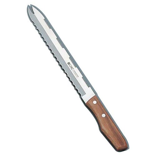 折れず曲がらずよく切れる 包丁 ナイフ 2020 新作 冷凍ナイフ 値引き モリブデン鋼 23.5cm 8-0328-1401