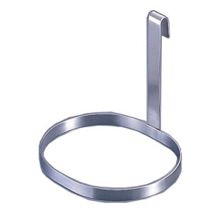 目玉焼き型 ステンレス製 18‐0 手付 ジャンボハンバーグリング (1-0547-2101)