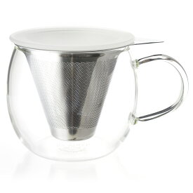 FORLIFE RDルシディ ガラスブリューインカップ 832 アイス(満水355cc) 1人用 お茶を抽出後、そのままカップで飲める!おしゃれ かわいい(9-0912-0303)