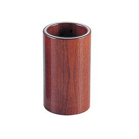 箸立 卓上備品 木製はし立て 木製 丸型 はし立　15102（ハイブラウン） (9-1996-1701)