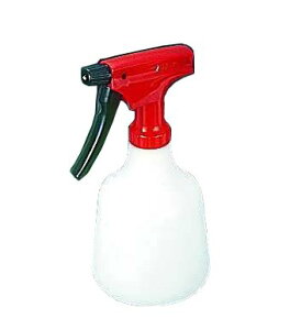 ダイヤスプレー(ピストル型噴霧器)レッド 500cc No.500 φ95×H215mm スプレー容器・噴霧器 (1-1583-0201)