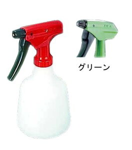 スプレー容器・噴霧器 ダイヤスプレー(ピストル型噴霧器) 500cc No.500 φ95×H215mm グリーン(1-1583-0203)