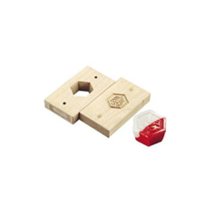 和菓子用品・型 お菓子作り・道具 職人が一つ一つ丁寧に仕上げた手彫物相型 上生菓子用 亀甲に寿 (1-1178-0801)