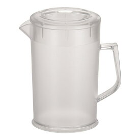 PCウォーターポット クリアー 7200-2011 (1L) 業務用 卓上用品 水差し ピッチャー 冷水 お冷 飲食店 カフェ ラーメン屋 耐熱 プラスチック (1-1961-0602)