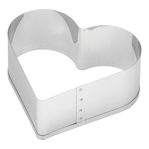18-8 �n�t�Z���N�������O �n�[�g�^ 15cm �P�[�L�^ �Ă��^ �f�R���[�V�����P�[�L �n�[�g�^ ��Ȃ� ���[�X�^ �o�����^�C���f�[ �����^�Ƃ��Ă��g���܂� (1-1084-0902)