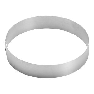 アルミ トルテリング 21cm 7号 ケーキ型 焼き型 デコレーションケーキ ホール 丸 底なし ムース型 セルクル (1-1084-0103)