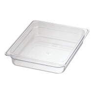 キャンブロ・フードパン 22CW　1/2　65mmクリアー 　CAMBRO 保存容器 プラスチック製 目盛り付き 食品保…