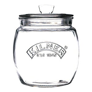 キルナー ユニバーサルストレージジャー 0.85L  KILNER 保存容器 密閉ビン ガラス製 キッチン用品 おしゃれ かわいい(9-0250-0301)