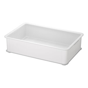 リス 抗菌PP大型パンコンテナー 深  番重 バット パン保管 運搬ボックスプ ラスチック製 衛生的【ISF_TKG】(9-0154-0201)